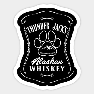 Thunder Jack Whiskey Sticker